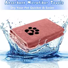 1 pçs pequena toalha para animais de estimação gato e cão toalha de banho macio limpo absorção de água pet filhote de cachorro produtos de limpeza toalhas pequena toalha de banho para animais de estimação - Wolf Magazine