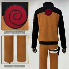 Imagem do Holoun anime uzumaki cosplay traje adulto versão calças superiores cocar natal presente de ano novo cos convenção