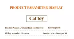 Imagem do Brinquedo elétrico para gatos, brinquedo para animais de estimação, simulação de balanço de peixe, gatinho, dança, brinquedo engraçado, gatos, mastigar, suprimentos de jogo, carregamento usb