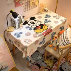 Toalha De Mesa Mickey Mouse Dos Desenhos Animados Da Disney Para Crianças, Mesa De Jantar Americana, Toalha De Mesa De Café Retro, Toalha De Mesa Quadrada - Wolf Magazine