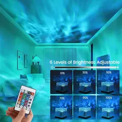 Portátil Crystal Desk Lamp, RGB Color Changing Night Light, Lâmpada de toque com porta de carregamento USB, Luz noturna para crianças berçário na internet