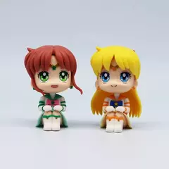 Sailor moon anime figura q versão kawaii marinheiro marte jupiter mercúrio venus figura de ação pvc coleção modelo boneca brinquedo para crianças - loja online