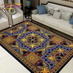 Tapete Persa Vintage para Sala de Estar, Quarto, Boêmia, Turco, Marrocos, Tapet na internet