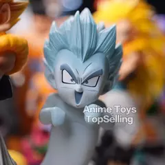 25cm/9.8in anime dragon ball z figura gotenks figura fantasma luz da noite pvc figura de ação coleção modelo brinquedos presentes