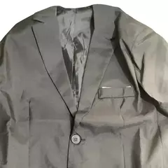 Casaco de terno formal masculino, um botão, preto, azul, vermelho, slim fit, blazer de moda, jaqueta casual, roupas masculinas