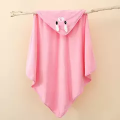 Toalha de banho com capuz de bebê recém-nascido, roupão infantil, envoltório Swaddle infantil, cobertor super macio, quente, dormindo, meninos, meninas, criança - Wolf Magazine