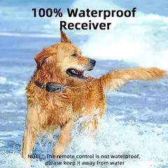 ROJECO-Elétrica Dog Training Collar, Digital recarregável, controle remoto, IPX7 impermeável Vibrador, Pet Dog Bark, Stop Shock Collar na internet