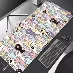 Tapete de rato de borracha antiderrapante, Tapete de rato grande, Big Desk Pad, Tapetes de teclado monstro - loja online