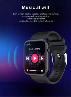LIGE-Relógio inteligente para homens e mulheres, carregamento sem fio Smartwatch, chamadas Bluetooth, pulseira de fitness, relógio personalizado, novo, 2022 - Wolf Magazine