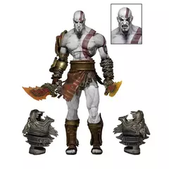NECA God of War Ultimate Kratos Action Figure Estatueta de vinil Boneca Coleção Jogo Modelo Brinquedo