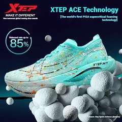 Xtep 160x 3.5 pro tênis de corrida profissional maratona pb placa carbono esporte sapato amortecimento choque tênis 976419110084 - comprar online