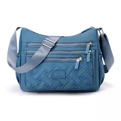 Imagem do Impermeável Nylon Crossbody Shoulder Bag para Mulheres, Messenger Bags, Ladies Handbag