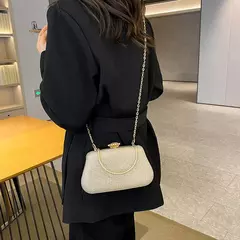 Imagem do Saco de noite luxuoso para mulheres, alto design, banquete de festa, saco de glitter para senhoras, embreagem do casamento, bolsa de ombro, bolsa de corrente, marca