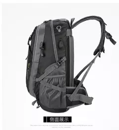 Mochila de viagem impermeável de nylon para homens, mochila de viagem casual ao ar livre, senhoras caminhadas camping montanhismo, sacos esportivos para jovens, novo