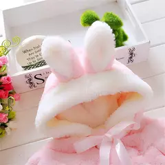 Capa de lã infantil, roupas para meninas, xale para bebê, jaqueta de lã, suéter para outono e inverno, novo - comprar online