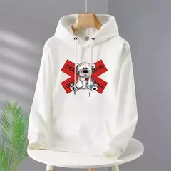 Imagem do Moletom com capuz Harajuku masculino, pulôver designer, streetwear casual na moda, luxo, alta qualidade, vintage, Y2k