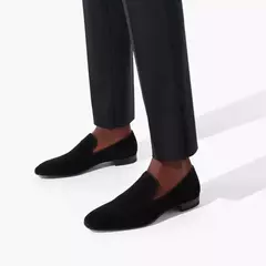 Sapatos de fundo vermelho para homens, mocassins masculinos, sapatos de vestido de festa com deslizamento sólido, novos, tamanho 38-48 - comprar online