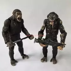 Em estoque neca 1/12 ascensão de macacos césar kobaluka boneca móvel de 7 polegadas estatueta anime brinquedo modelo coleção sala ornamento de mesa - comprar online