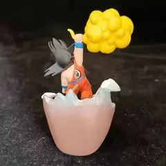 9cm anime dragon ball figuras mal contenimento onda son goku figura de ação super saiyan pvc estátua colecionável modelo brinquedos presente - loja online