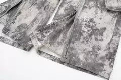 Calças TRAF-Cargo para Mulheres, Patch Pockets, Impresso, Cintura Média, Fly com Zíper, Streetwear, Calças Femininas, Moda - loja online