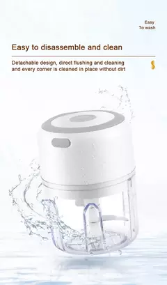 Misturador elétrico para cozinhar o bebê Máquina auxiliar de alimentos Misturador de lama pequeno Pasta de arroz para bebê Máquina de moer - loja online