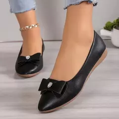 Mulheres casuais apartamentos sapatos novo arco elegante sapatos de caminhada primavera designer marca retro vestido sola macia sapatos zapatillas mujer