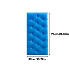 Adesivos de parede 3D para quarto e sala de estar, papel de parede autoadesivo, tatami espesso, tapete de parede anticolisão, almofada de espuma macia para crianças - Wolf Magazine