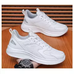 Imagem do Tênis leve casual masculino, tênis de corrida respirável, tênis antiderrapante para esportes, tênis confortável, Aldrin