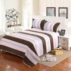 Lavável Confortável Respirável Lençóis Lisos, Colcha Pele-Friendly, Dormitório de Luxo, Moda Moderna, Queen Size, King Size, Household na internet