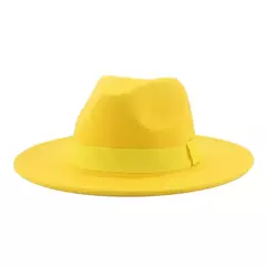 chapeu feminino chapeu chapeu masculino gorro Chapéu fedora mulheres fita banda homens chapéus de aba larga igreja casamento clássico bege branco chapéu do inverno das mulheres dos homens 2021 new gorras hombre