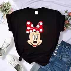 Camisetas estampadas Disney Mickey Femininas, Anos 90, Y2k, Minnie Mouse, Streetwear, Roupa Feminina, Camiseta Kawaii, Moda - comprar online