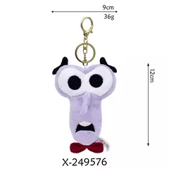 Bonecas de pelúcia fofas para crianças, boneca macia, brinquedos periféricos de anime, presentes de aniversário de dentro para fora, 2 - comprar online
