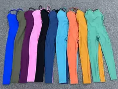 Macacão esportivo feminino, macacão fitness, roupas de ioga, roupas esportivas, roupas de ginástica, roupas esportivas, terno azul, 2021 - loja online