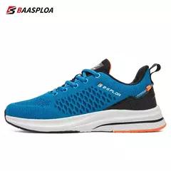 Tênis de corrida leve para homens baasplea, tênis casual masculino, com renda, esportes ao ar livre, tênis, designer de malha, 2023