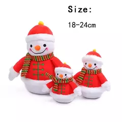 Imagem do Lovely Christmas Stuffed Doll for Kids, Papai Noel, Elk, Snowman, Plush Decor Toys, Decoração para casa, PP Cotton, Festival Gifts