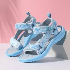 Imagem do Sandálias de pérolas antiderrapantes para bebês, sapatos macios para criança, sapatos de dança princesa fofos para crianças, verão