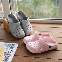 Sapatos de jardim macios para mulheres, sandálias impermeáveis, tamancos de enfermagem interiores, slides interiores ao ar livre, moda, verão - Wolf Magazine