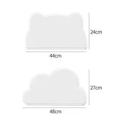 Tapete de Silicone portátil para Pet, impermeável, antiderrapante, tapetes, cão e gato Placemat, alimentador de cachorros, acessórios para animais na internet