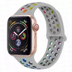 Pulseira de Silicone Pride para Apple Watch, bandas esportivas, Ultra, 49mm, 44mm, 45mm, 38mm, 40mm, 41mm, iWatch Series 8, 7, 6, 4, 5, 3, 9 SE