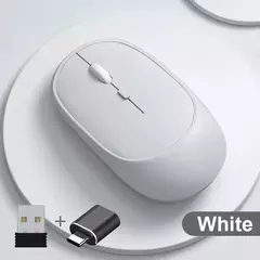 Xiaomi-Mouse sem fio compatível com Bluetooth, Ratos silenciosos 2.4G, DPI ajustável, Design ergonômico, USB recarregável, jogos, escritório