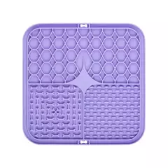 Pet lamber esteira de silicone para cães pet placa de comida lenta cão banho distração silicone cão otário treinamento de alimentos alimentador de cão suprimentos - loja online