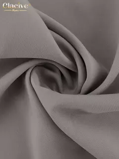 Clacive-Calça reta de cintura alta feminina, calça feminina, elegante, solta, chique, emendada, cinza, escritório, moda, casual, de comprimento total - Wolf Magazine