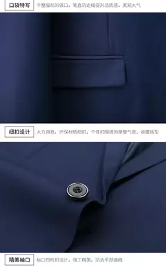 Ternos formais masculinos completos, conjuntos elegantes de blazers, roupas de casamento, calças, jaquetas, fantasias de luxo, negócios de casamento, 2 peças - loja online