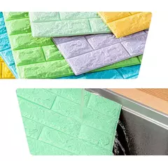 Imagem do Papel de parede antigo para decoração, adesivo de parede 3D, impermeável, sala de estar e quarto, 70cm x 1 m, 5 m, 10m