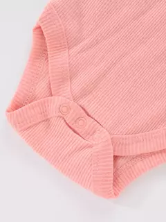 Recém-nascido manga curta em torno do pescoço macacão, onesies para bebês meninos e meninas, desenhos animados flores animais impressão, roupas infantis, 4pcs - comprar online