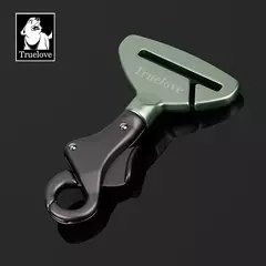 Truelove-Fivela de segurança para cinto de segurança auto, em liga de alumínio, com gola ou arnês, de alta qualidade, portátil, tlm1993 - comprar online