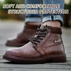 Sapatos de segurança indestrutível masculina, Botas de construção, Anti-Piercing e Smash, Proteção do trabalho, Trabalho, Impermeável - comprar online
