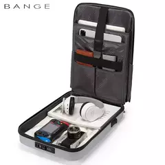 BANGE Mochila Multifuncional Hard Shell Series Homens Anti Roubo À Prova D 'Água Laptop Masculino Mochila Senha de Negócios - comprar online
