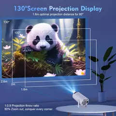 Magcubic-projetor hy300 pro, 4k, android 11, wi-fi duplo 6, 260ansi, allwinner h713, bt5.0, 1080p, 1280x720p, cinema em casa, ao ar livre - loja online