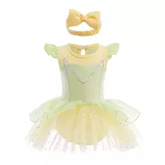 Baby Romper TUTU Vestido Com Headband Infantil Baby Princess Girl Roupas Tamanho 3-18M Cute Design Baby Dress Party Trajes na internet